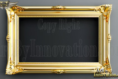 Graphics Art Fancy Picture Frame Overlays