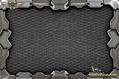 Graphics Art Industrial Picture Frame Overlays