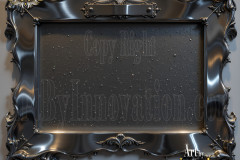 Graphics Art Industrial Picture Frame Overlays