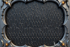 Graphics Art Industrial Picture Frame Overlays