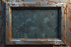 Graphics Art Industrial Picture Frame Overlays