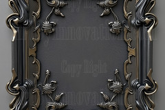 Graphics Art Industrial Picture Frame Overlays