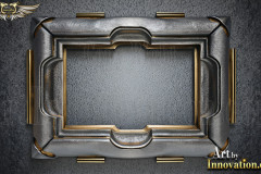 Graphics Art Industrial Picture Frame Overlays