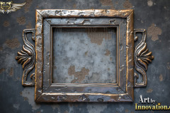 Graphics Art Industrial Picture Frame Overlays