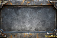 Graphics Art Industrial Picture Frame Overlays