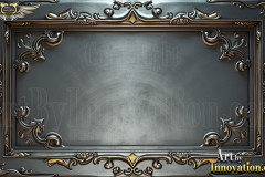 Graphics Art Industrial Picture Frame Overlays