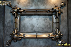 Graphics Art Industrial Picture Frame Overlays