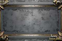 Graphics Art Industrial Picture Frame Overlays