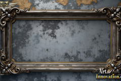 Graphics Art Industrial Picture Frame Overlays