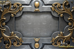 Graphics Art Industrial Picture Frame Overlays