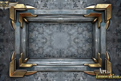 Graphics Art Industrial Picture Frame Overlays