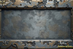 Graphics Art Industrial Picture Frame Overlays