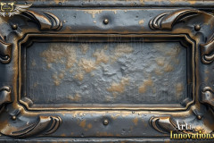 Graphics Art Industrial Picture Frame Overlays