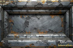 Graphics Art Industrial Picture Frame Overlays