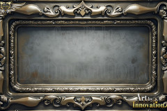 Graphics Art Industrial Picture Frame Overlays