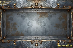 Graphics Art Industrial Picture Frame Overlays