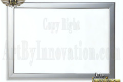Graphics Art Silver Picture Frame Overlays