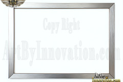 Graphics Art Silver Picture Frame Overlays
