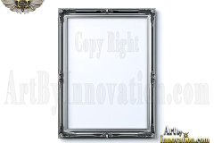Graphics Art Silver Picture Frame Overlays