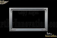 Graphics Art Silver Picture Frame Overlays