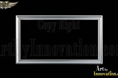 Graphics Art Silver Picture Frame Overlays