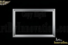 Graphics Art Silver Picture Frame Overlays