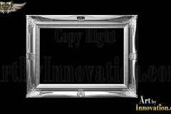Graphics Art Silver Picture Frame Overlays