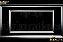 Graphics Art Silver Picture Frame Overlays