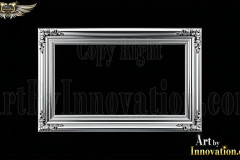 Graphics Art Silver Picture Frame Overlays