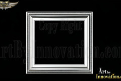 Graphics Art Silver Picture Frame Overlays