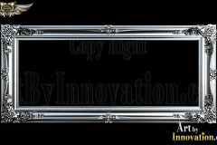 Graphics Art Silver Picture Frame Overlays