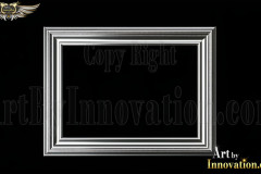 Graphics Art Silver Picture Frame Overlays