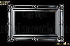 Graphics Art Silver Picture Frame Overlays