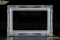 Graphics Art Silver Picture Frame Overlays