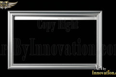 Graphics Art Silver Picture Frame Overlays