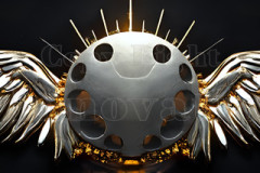 Logo Artist Pallet Winged Design: Amazing Digital Graphics Art Collection