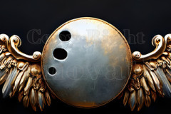 Logo Artist Pallet Winged Design: Amazing Digital Graphics Art Collection