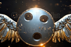 Logo Artist Pallet Winged Design: Amazing Digital Graphics Art Collection