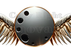 Logo Artist Pallet Winged Design: Amazing Digital Graphics Art Collection