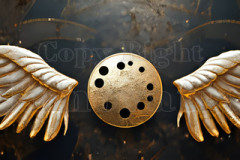 Logo Artist Pallet Winged Design: Amazing Digital Graphics Art Collection