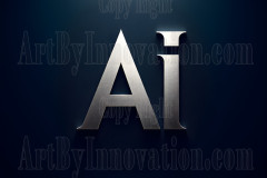 Logo Company Metallic Symbol Design - Amazing Digital Graphics Art Collection