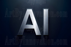 Logo Company Metallic Symbol Design - Amazing Digital Graphics Art Collection