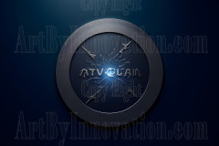 Logo Company Metallic Symbol Design - Amazing Digital Graphics Art Collection