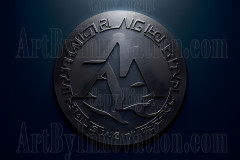 Logo Company Metallic Symbol Design - Amazing Digital Graphics Art Collection Logo Company Metallic Symbol Design - Amazing Digital Graphics Art Collection