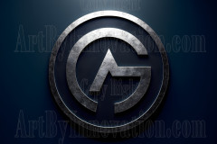 Logo Company Metallic Symbol Design - Amazing Digital Graphics Art Collection Logo Company Metallic Symbol Design - Amazing Digital Graphics Art Collection