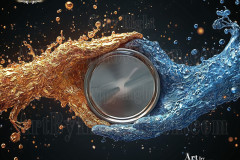 Logo Connecting Hands Dynamic: Amazing Digital Graphics Art Collection