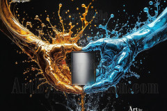 Logo Connecting Hands Dynamic: Amazing Digital Graphics Art Collection