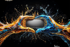 Logo Connecting Hands Dynamic: Amazing Digital Graphics Art Collection