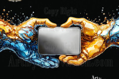 Logo Connecting Hands Dynamic: Amazing Digital Graphics Art Collection