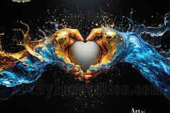 Logo Connecting Hands Dynamic: Amazing Digital Graphics Art Collection